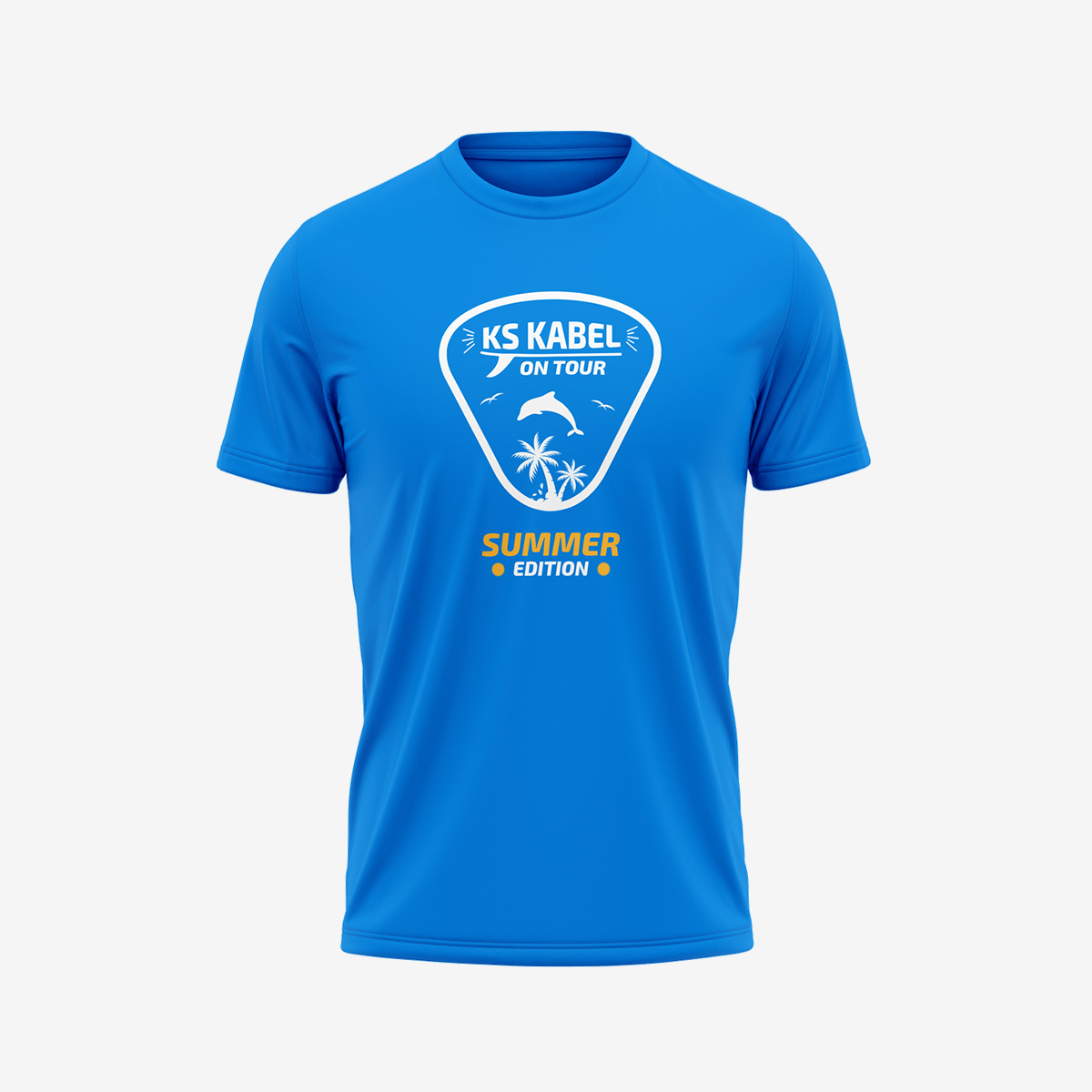Niebieski t-shirt Kabel on tour