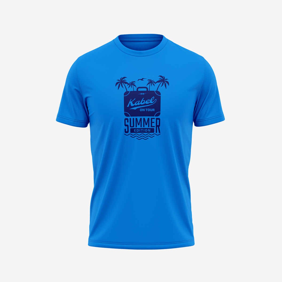 Niebieski t-shirt Kabel on tour 2