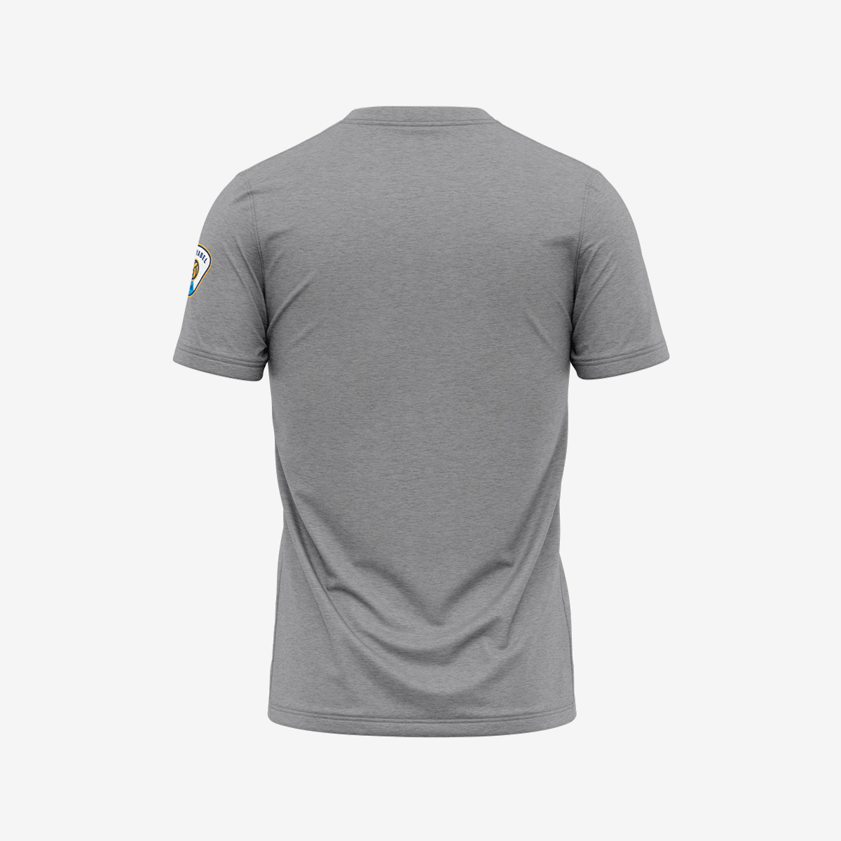 Melanżowy szary t-shirt Kabel