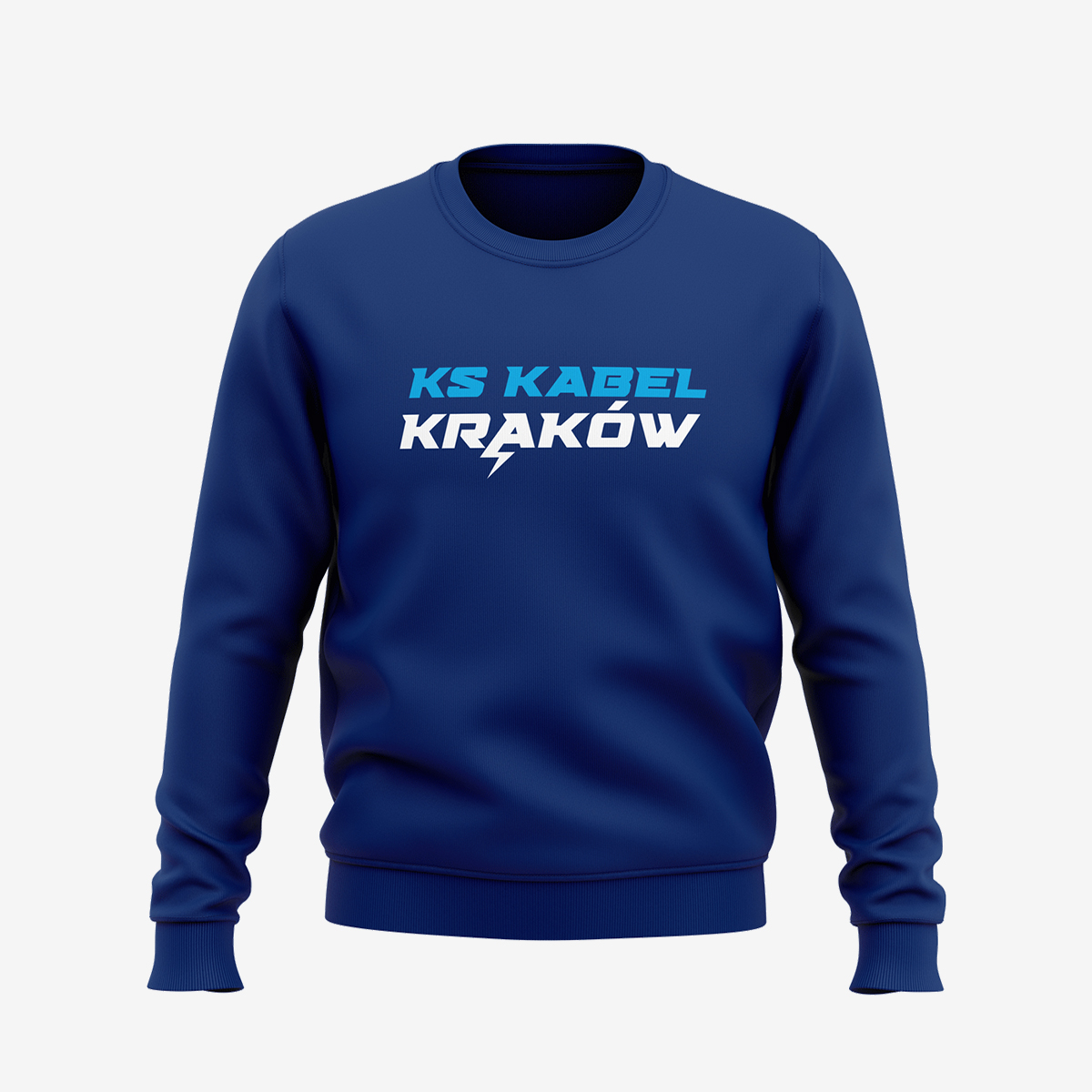 Granatowa bluza KS Kabel Kraków błyskawica
