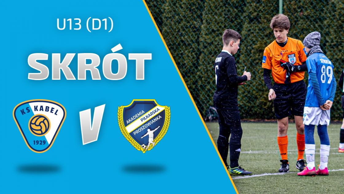 U13 (D1) | Skr&oacute;t: Kabel Krak&oacute;w - Proszowianka Proszowice (06.04.2023)