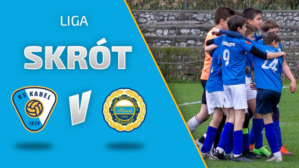 MŁODZIK D1 | Skr&oacute;t meczu: Kabel Krak&oacute;w - Hutnik IV Krak&oacute;w (24.04.2021)