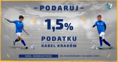 Podaruj 1,5% podatku na rzecz Akademii KS Kabel