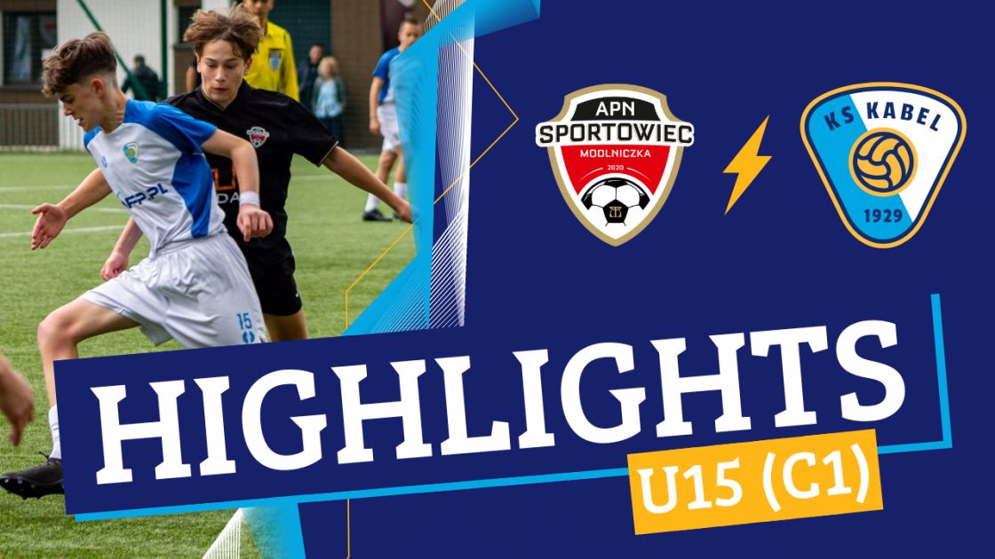 U15 (C1) | Sportowiec Modlniczka - Kabel Krak&oacute;w (24.05.2025)