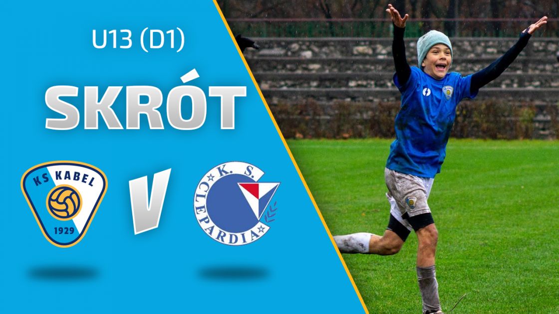 U13 (D1) | Skr&oacute;t: Kabel Krak&oacute;w - Clepardia Krak&oacute;w (5.11.2022)