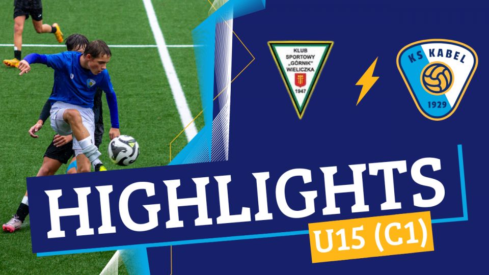 U15 (C1) | G&oacute;rnik Wieliczka - Kabel Krak&oacute;w (14.09.2024) | Liga Makroregionalna