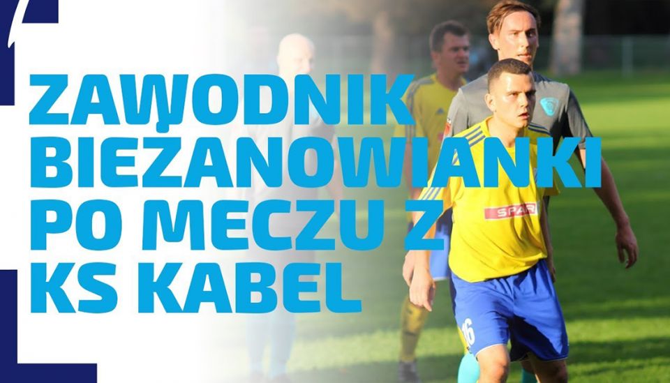 WYWIAD | Przemysła Wojewoda - zawodnik Bieżanowianki po meczu z KS Kabel