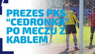 WYWIAD | Rozmowa z prezesem PKS Cedronka - Markiem Bogdanowiczem po meczu z KS Kabel