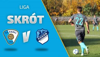 LIGA | Skr&oacute;t meczu: KS Kabel Krak&oacute;w - Pogoń Skotniki (13.10.2019)