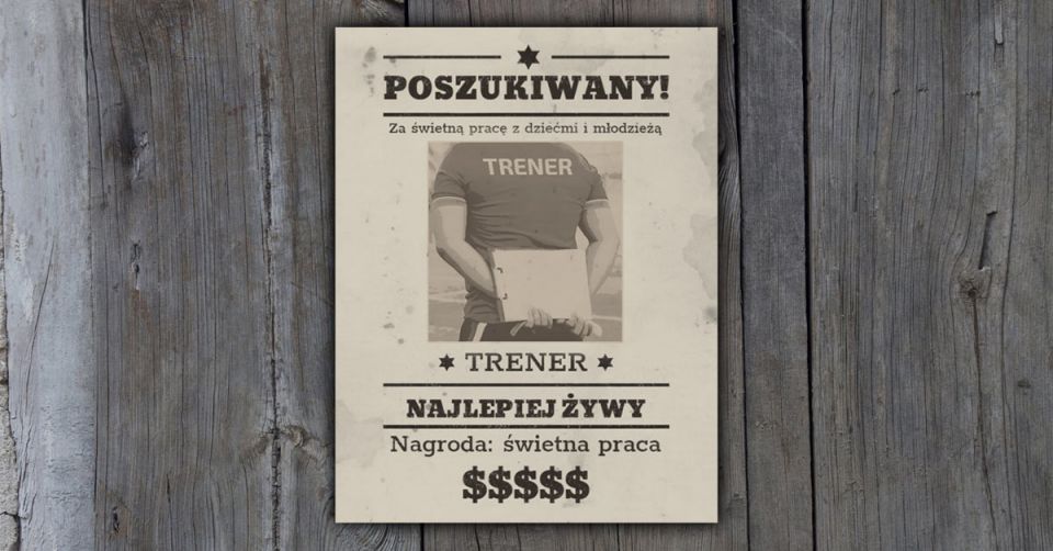 Trener do pracy z dziećmi poszukiwany