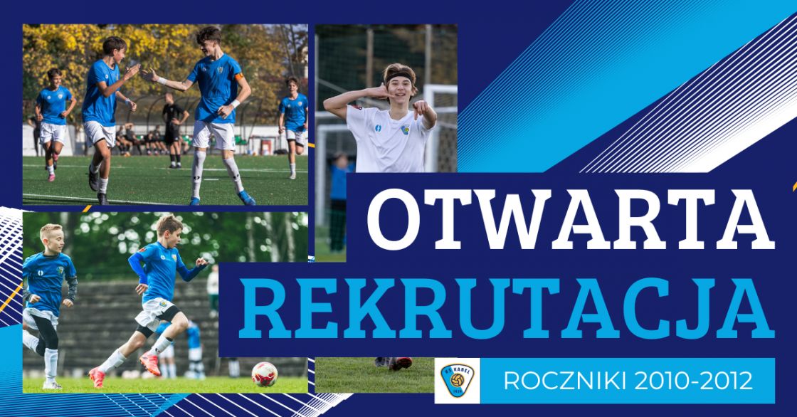 Otwarta rekrutacja dla Trampkarzy i Młodzik&oacute;w!