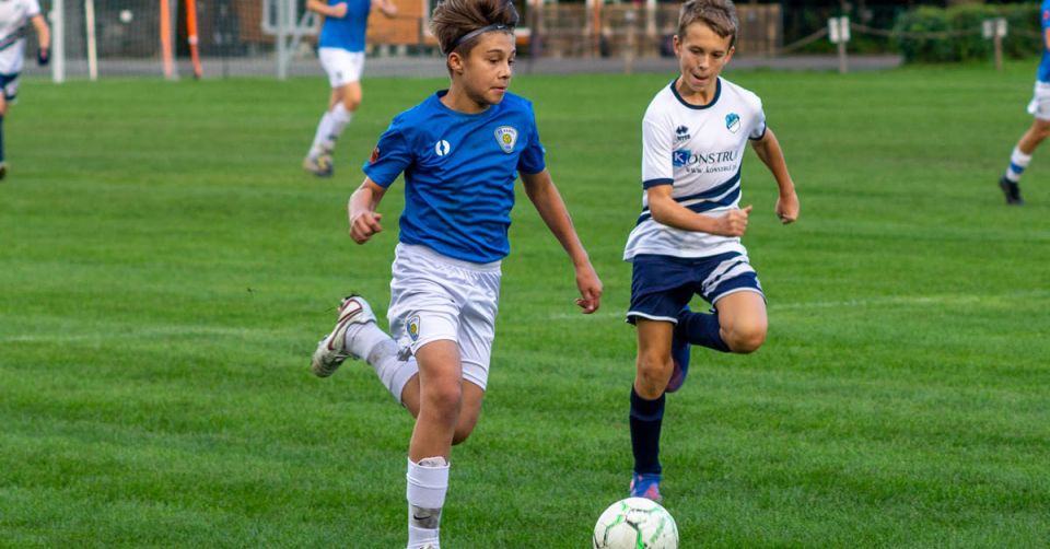 Trampkarze g&oacute;rą w meczu z Pogonią II