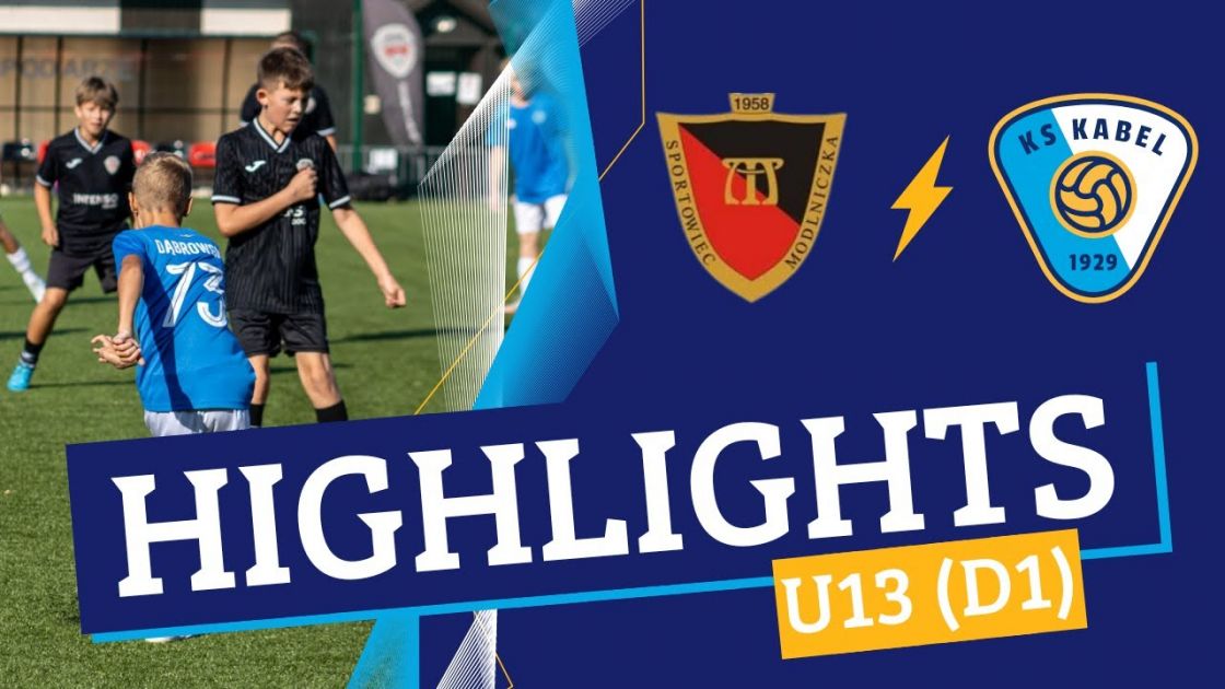 U13 (D1) | Sportowiec Modlniczka - Kabel Krak&oacute;w (07.09.2024) | Liga Makroregionalna