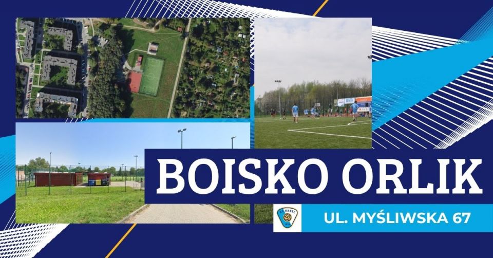 Kompleks boisk sportowych Moje Boisko - Orlik 2012 przy ul. Myśliwskiej 67 w Krakowie